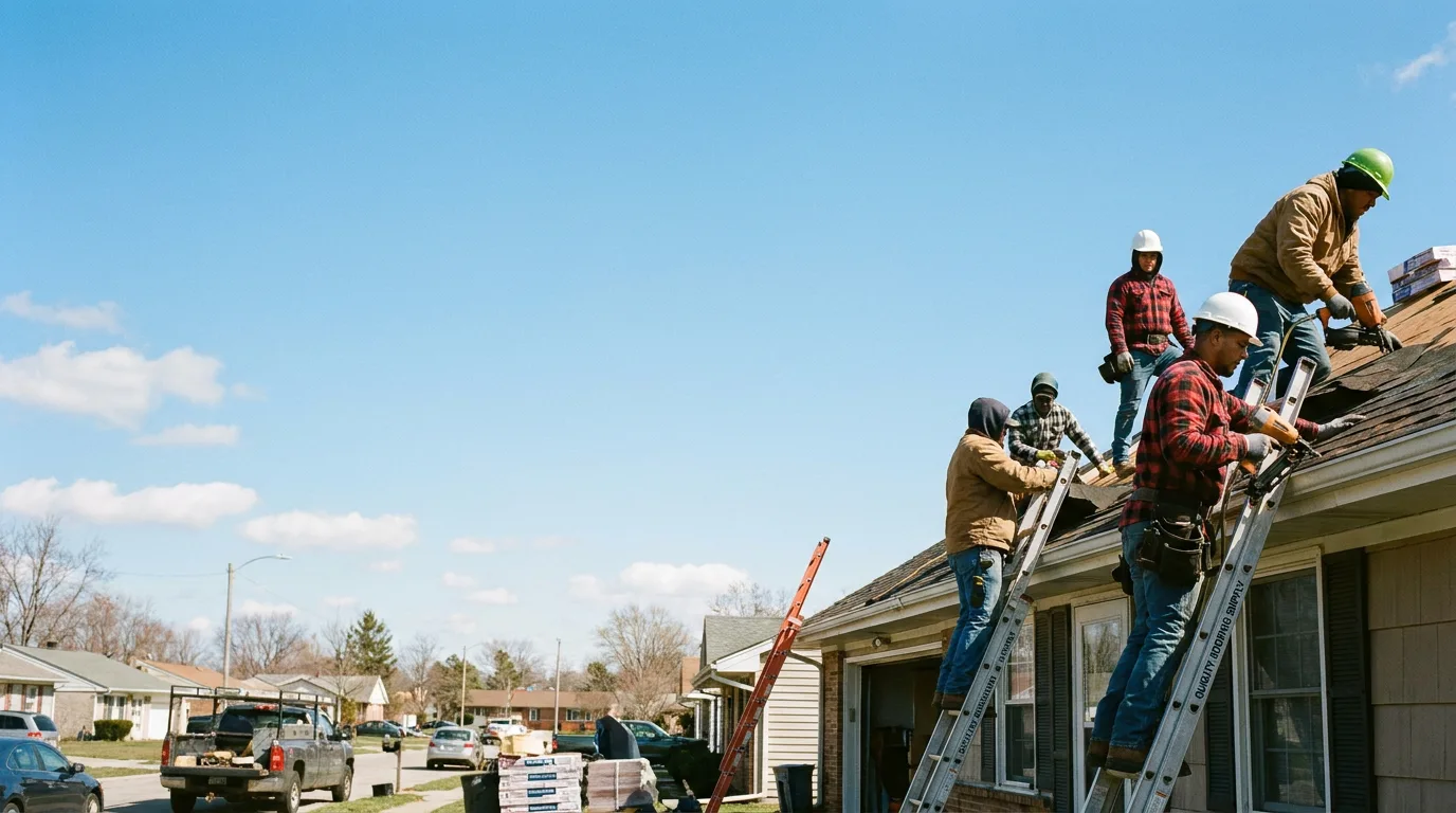 Roofing in Warriormine, WV near me